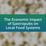 The Economic Impact of Gastropubs on Local Food Systems
